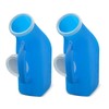 Urinal Bottle, 2Pack Male Portable Travel Pee Bottles, 1200ml Spill