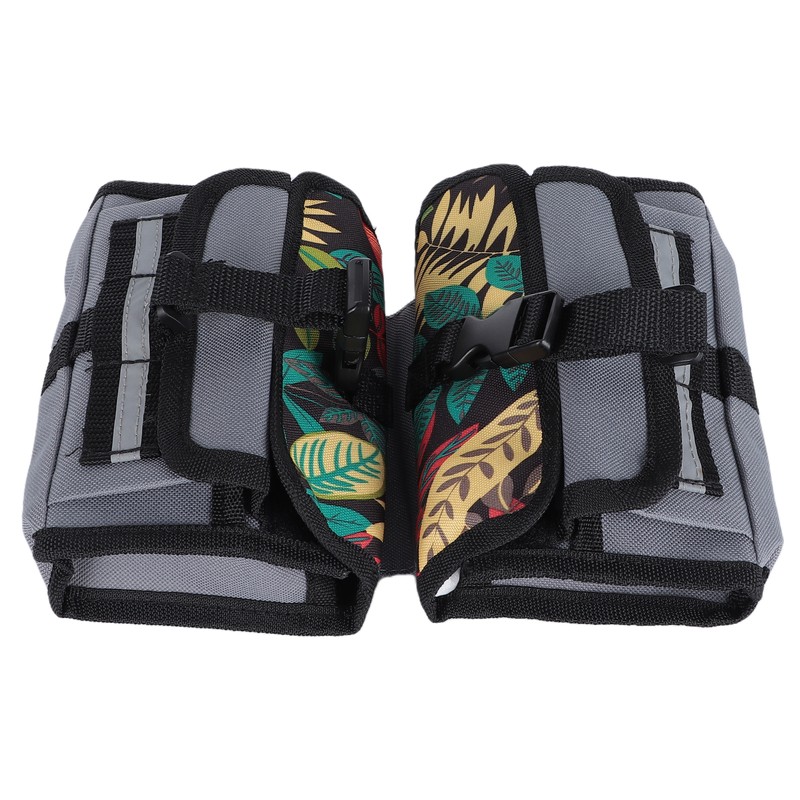 Bike Front Frame Bag Bicycle Twin Storage Top Tube Bag