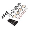 4Sets Fuel Injector Seal Repair Kit Sealing Assembly Clamp Bolt