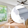 Bojueshaw 32MM Metal Roller Blind Bracket Set – Window Shade