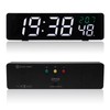 2024 New Green WIFI Clock, High Precision, Automatic Time Synchronization,