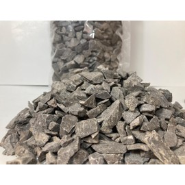 5lb Tennessee Limestone Sedimentary Rock – Small 1/2" Crushed Average - All Natural Calcium Carbonate for Science Classroom, Aquarium, Plant Bedding Landscape (5 Pound)