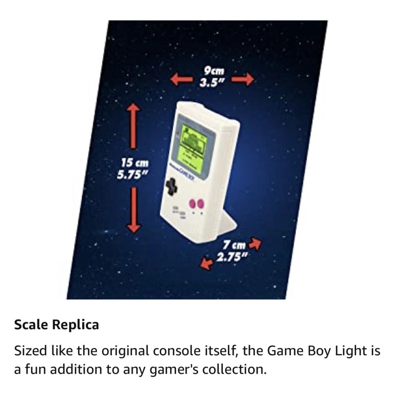 paladone Game boy light