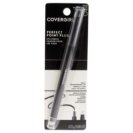 COVERGIRL Perfect Point Plus Eyeliner Pencil, Black Onyx Pack of 1, Long-Lasting, Versatile Black Eyeliner, Soft Smudging Tip, No Sharpening Needed