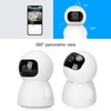 2K 3MP Smart Security Camera WIFI 360° Panoramic Night Vision
