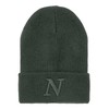 NAME IT Unisex Nknmalik Knit Beanie Noos Hat, deep forest