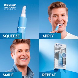 Crest Whitening Emulsions Advanced Enamel White, Leave-on Teeth Whitening Treatment