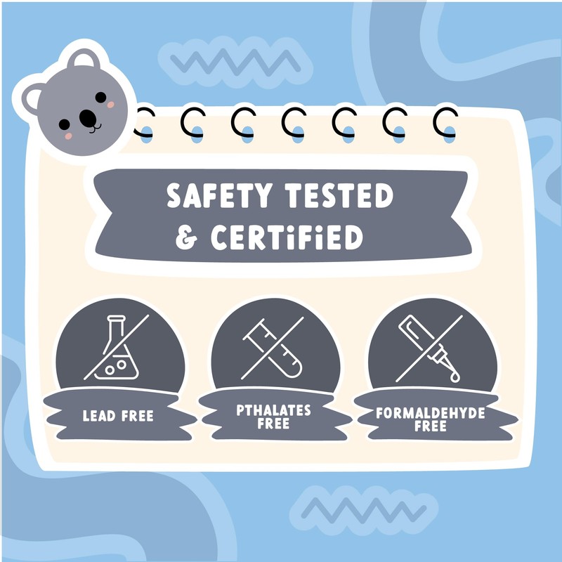 ecoZen Lifestyle Neck Pillow with Eye Mask (Koala)