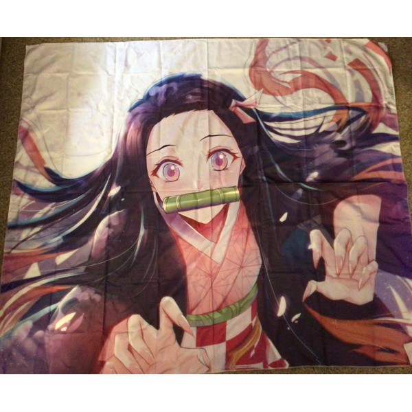 Nezuko Demon Slayer Tapestry 50”x60” NEW