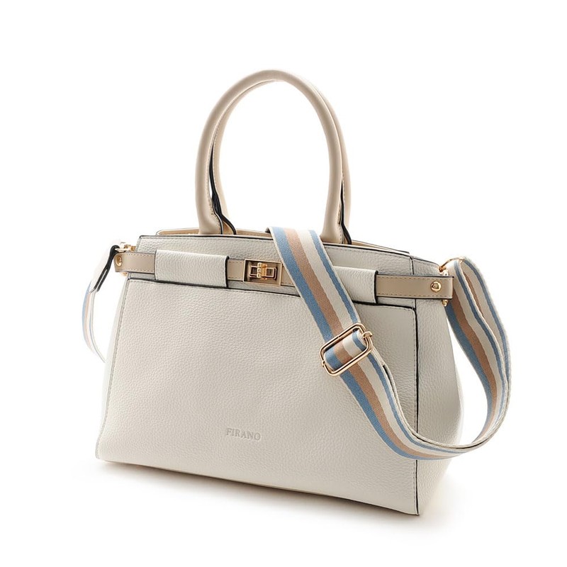 FIRANO ARNO LABEL Twist Lock Handbag, Women's Arno Label A402678,