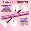 Lash Glue LAUBESS Waterproof 2-IN-1 Lash Bond and Seal Eyelash