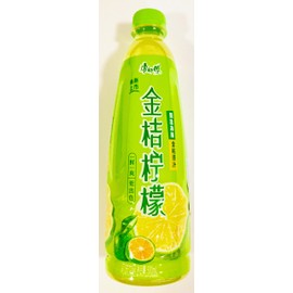 Kumquat Lemon Flavored Beverage, 500ml,6 Bottles 金桔柠檬