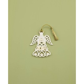 Lenox 895755 2024 A Year to Remember Angel Ornament, Christmas