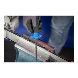 PFERD PFERD Set fr Kettens?gefeilen- 4,0-5,5 mm, 1 x Ergonomie-Feilenheft 2 x Kettens?gesch?rflehre, 12600030 - fr einheitliche Sch?rfergebnisse