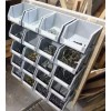 Storehouse 20 Bins Rail Mount Stackable Parts Storage Organizer Shop
