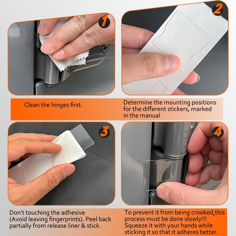 Door Hinge Protection Kit for Jeep Wrangler JL/JLU and JT