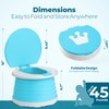 Portable Potty, Travel Potty Training For Car, Collapsible Toddler potty