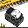 Window Regulator Switch Black with 1 Button Front Right Rear