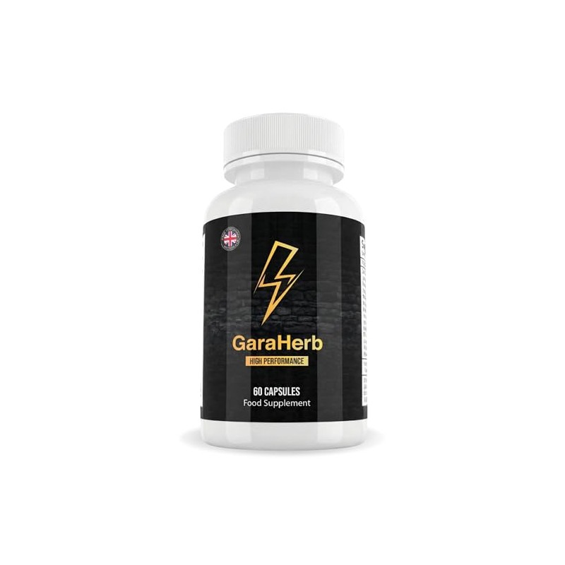 GaraHerb High Performance 60 Capsules | Natural Ingredients | Food