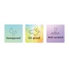 Yeachlaing 2"x2" White Square Thermal Label Stickers,Self-Adhesive Square Direct Thermal