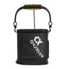 TopHomer Foldable Fish Bait Bucket, Multifunctional Minnow Bucket, Live Fish
