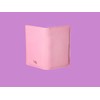 Pink Server Book with Calculator, Magnetic Wallet, Zipper Pocket, Pen