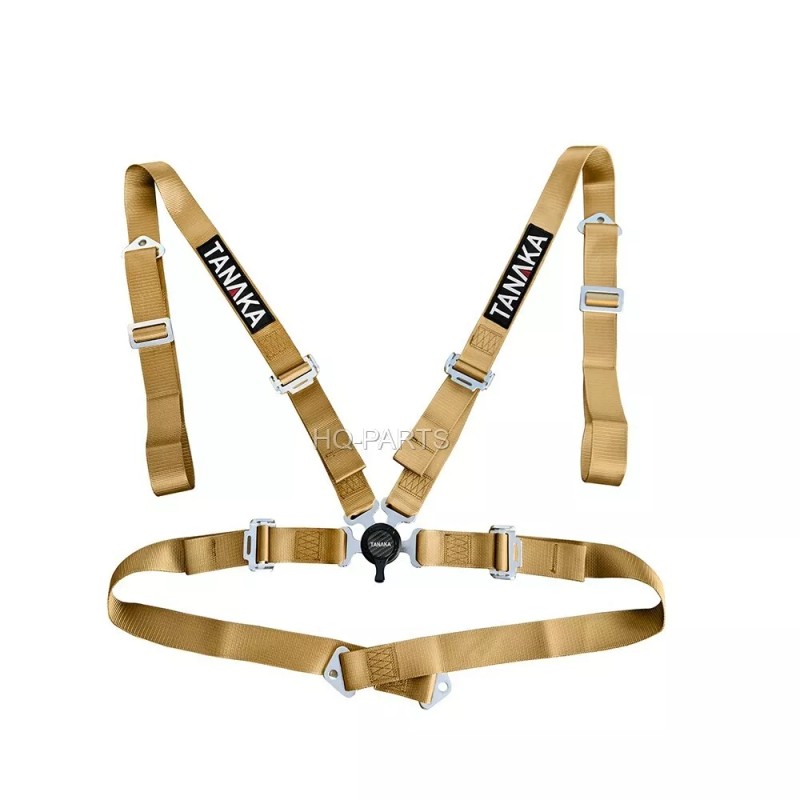 TANAKA X 2 TANAKA UNIVERSAL KHAKI 4 POINT CAMLOCK RACING