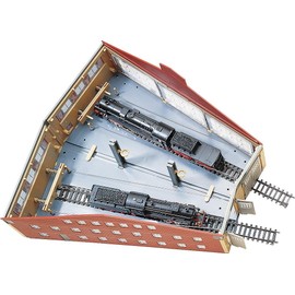 FALLER 222118 - Ringlokschuppen, 2-ständig