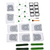 WALFRONT Piezas de Repuesto para Aspiradora Robot, Kit de Goma