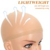 10PCS HD Wig Cap for Lace Front Wigs – Ultra-thin,