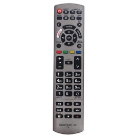 VINABTY N2QAYB001115 Replacement Remote Control Suitable for Panasonic Viera TV TX-40EX610E TX-40EXM715 TX-40EXN688 TX-40EXT686 TX-40EX700B TX-40EX700E TX-40EX703E TX-40EX703E TX-40EX707 30E TX-40EXF687