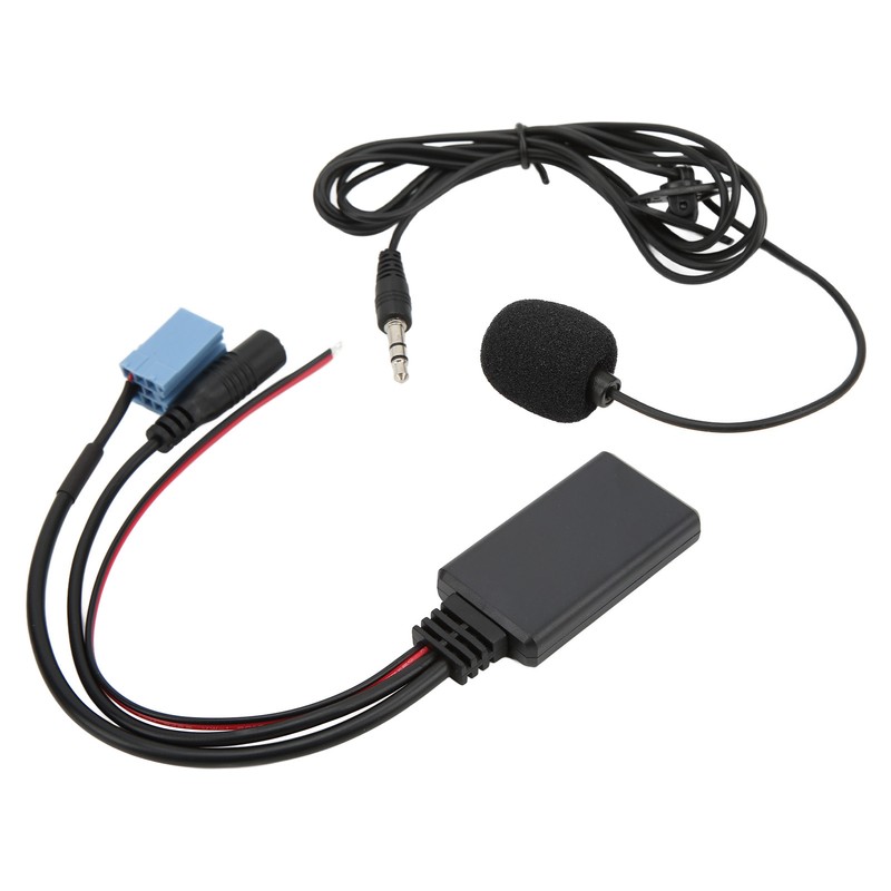 Bluetooth5.0 AUX IN Cable 3.5mm Jack ISO 8Pin 7 607