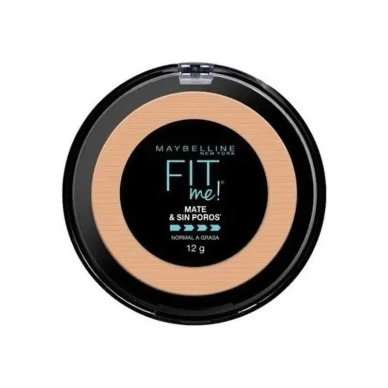 Polvo Compacto Maybelline Fit Me Mate & Sin Poros 12g