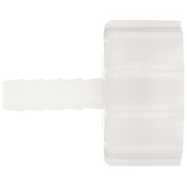 Dixon TCF72 Nylon Tuff-Lite Fitting, Short Shank Coupling, 3/4" GHT Female x 1/4" Hose ID Barbed