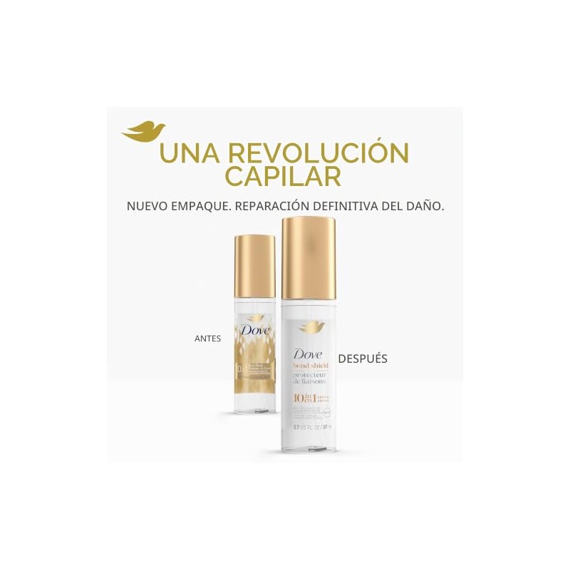 Dove Suero Bond Strength Para Cabello Químicamente Dañado Con Tecnología