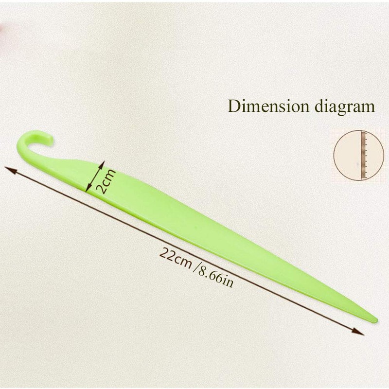 PZRT - Cuchillo para cortar tartas (plástico), diseño de fondant,