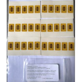 OMEGA 30-Pack Omega 3 Point Irreversible Temp Label (330F-350F / 166C-177C) TL-3-330