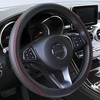 Car Steering Wheel Cover, 15 inch Microfibe Leather Soft, Anti-Slip,