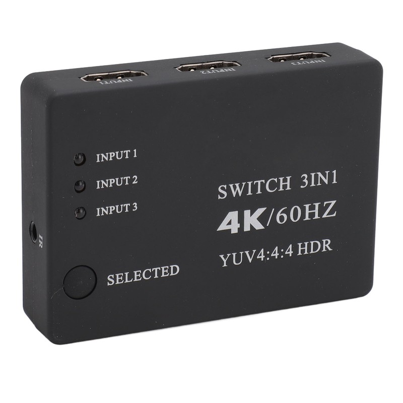3 in 1 Out HD Multimedia Interface Switch 4K 60HZ