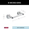 DELTA FAUCET Rubber Limited AUB50-PC Aubrey Wall Mount Pivot Arm