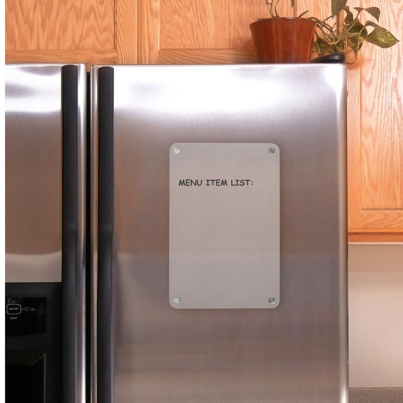 Operitacx Magnetic Board Acrylic Dry Wipe Clean for the Fridge