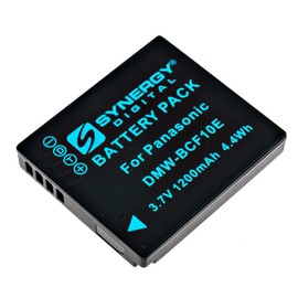 Synergy Digital Camera Battery, Works with Panasonic Lumix DMC-FS7 Digital Camera, (li-ion, 3.7V, 1200 mAh) Ultra Hi-Capacity, Compatible with Panasonic DMW-BCF10 Battery