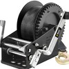 Bravex Boat Trailer Winch 3500lbs with 33ft Strap, Heavy Duty