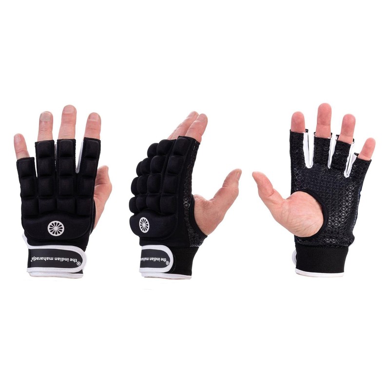 The Indian Maharadja Foam Half Hockey Gloves (Left Hand) -