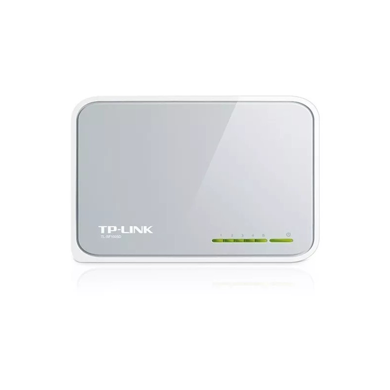 TP-Link Switch Tplink De Escritorio 5 Puertos 10/100 Mbps Tl-sf1005d