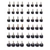 KAIAIWLUO Heel Caps, 24 Pairs U-Shape Stiletto Heel Cap Plates