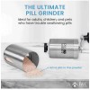 B&C Home Goods Pill Grinder Stainless Steel Pill & Tablet