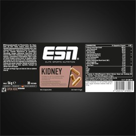 ESN Kidney Capsules, 90 Capsules, with Plant Extracts, Zinc, Manganese, Copper and Selenium - Made in Germany