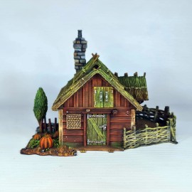 Unbranded 3d Printed Farmstead 28mm | 32mm Miniatures, DnD, Tabletop, RPG, War Game