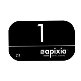 Apixia 10801 Phosphor Plates, 24 mm Height, 40 mm Length, 0.15 mm Thickness, Size 1 (Box of 4)